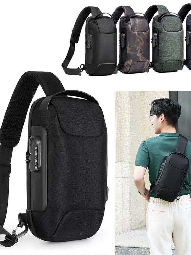 Motorcycle Gear Backpack - Bolsa de Peito Multifuncional de Grande