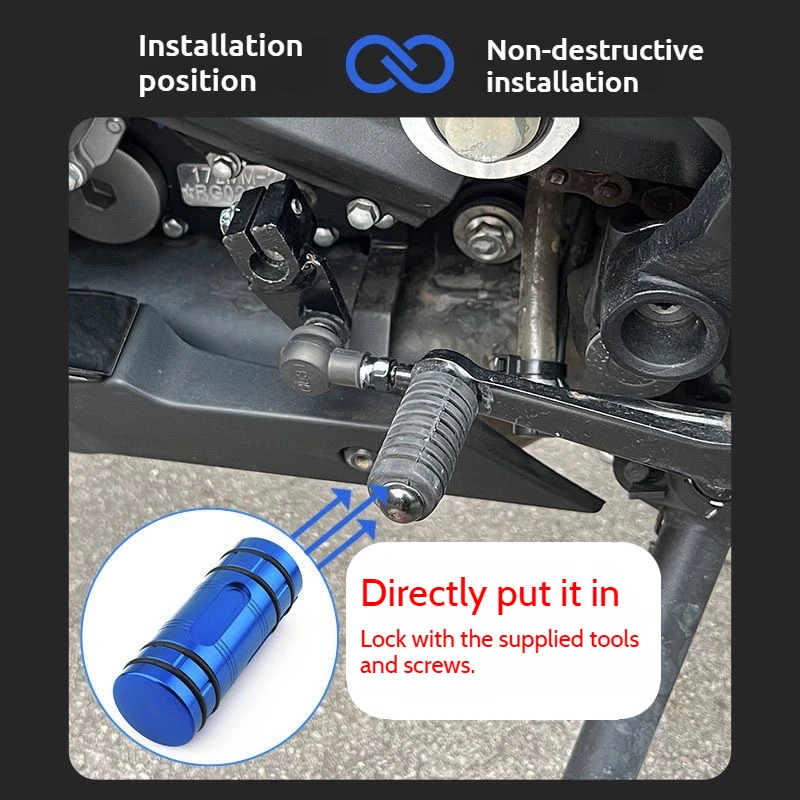 Para YAMAHA MT-10SP MT10 MT 10 - Motorcycle Gear Lever Extender avaliação e preço