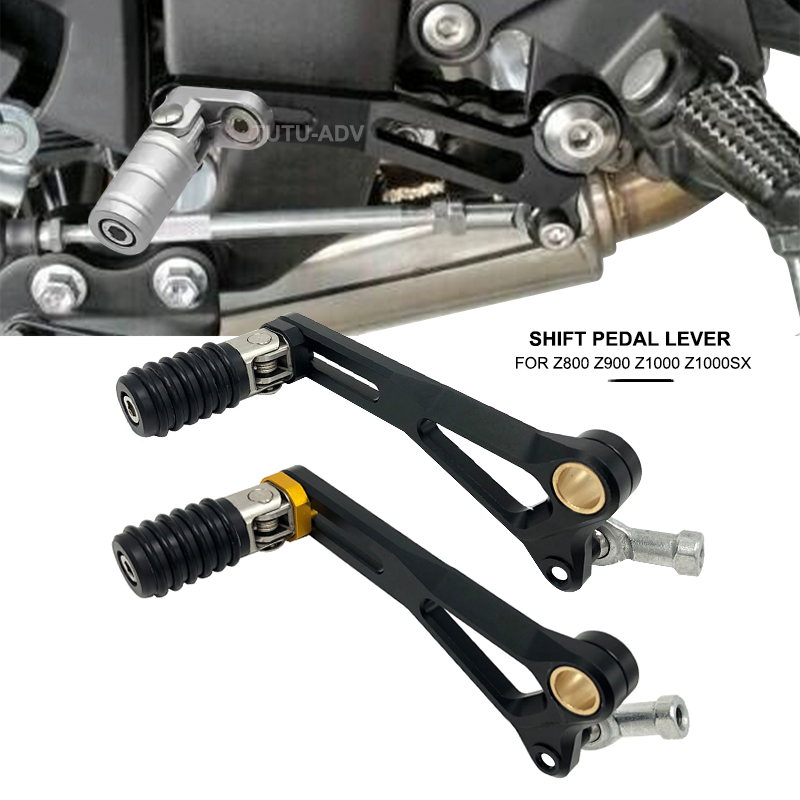 Para kawasaki z800 z900 z1000  - Motorcycle Gear Lever Extender avaliação e preço