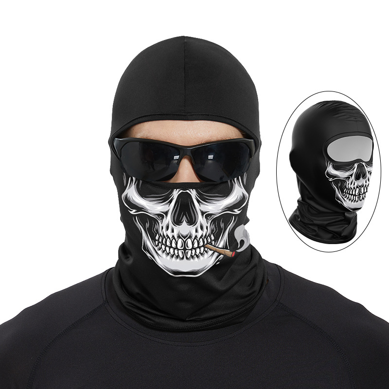 Funny Ape Mouth Skull Balaclav - Motorcycle Gear For Woman avaliação e preço